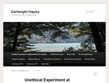 Tablet Screenshot of cartwrightinquiry.com